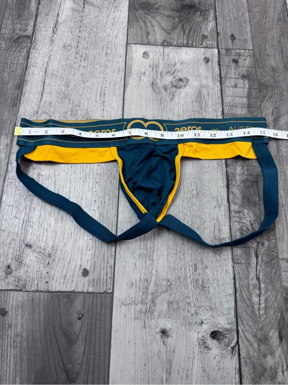 2EROS Kratos Jockstrap Golden Forest Green XL